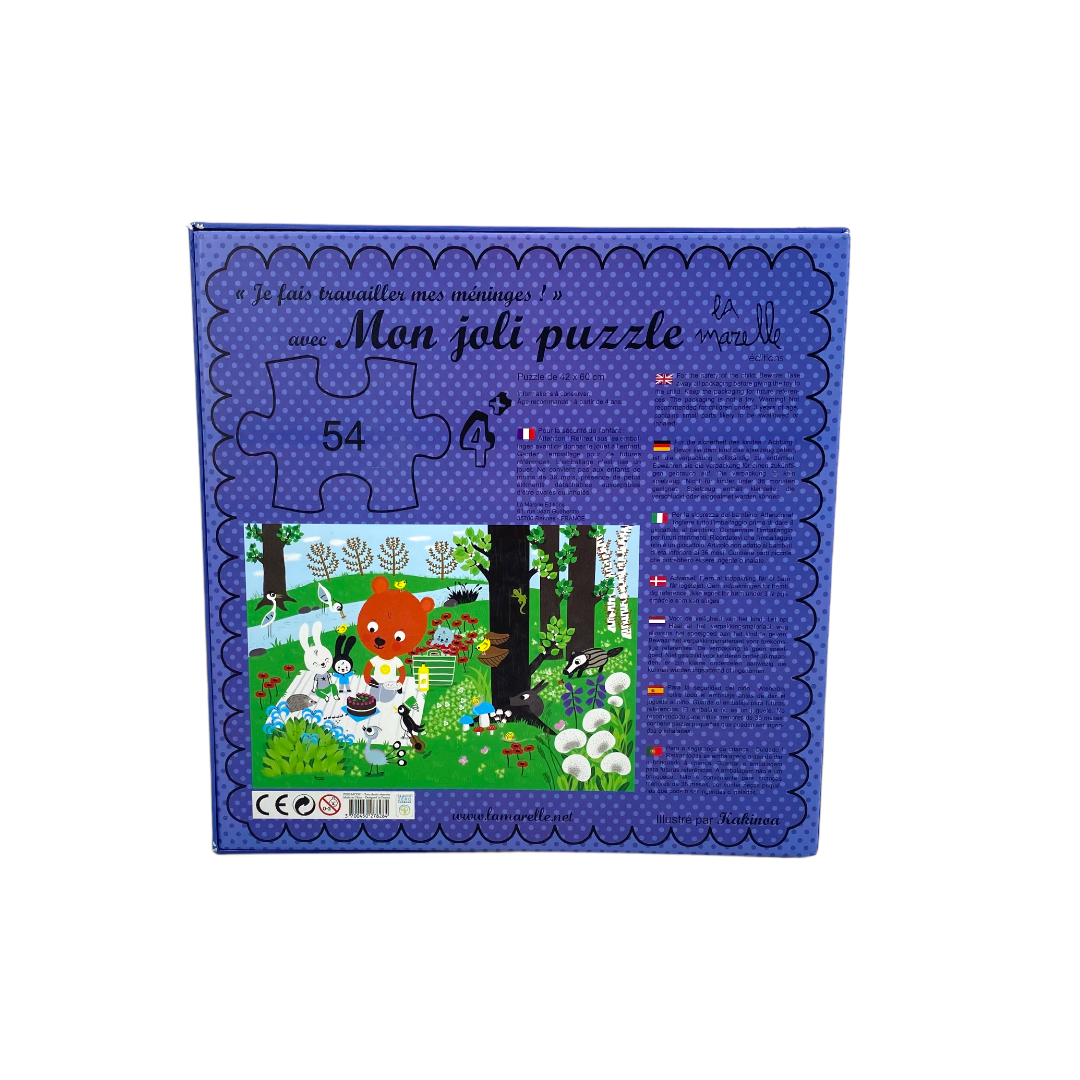 Mon joli puzzle la marelle - 54 pièces