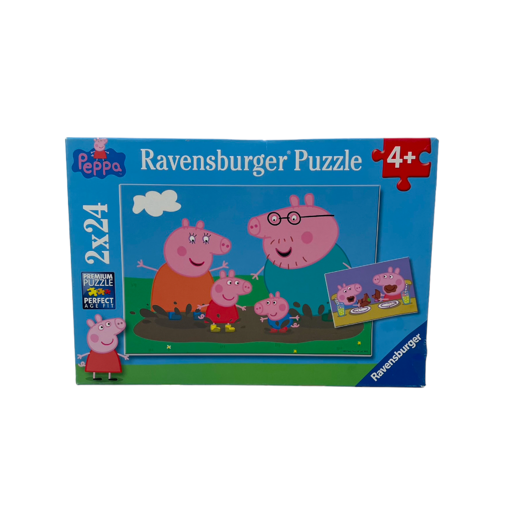 Puzzle - Peppa Pig - 2x24 pièces- Édition 2014