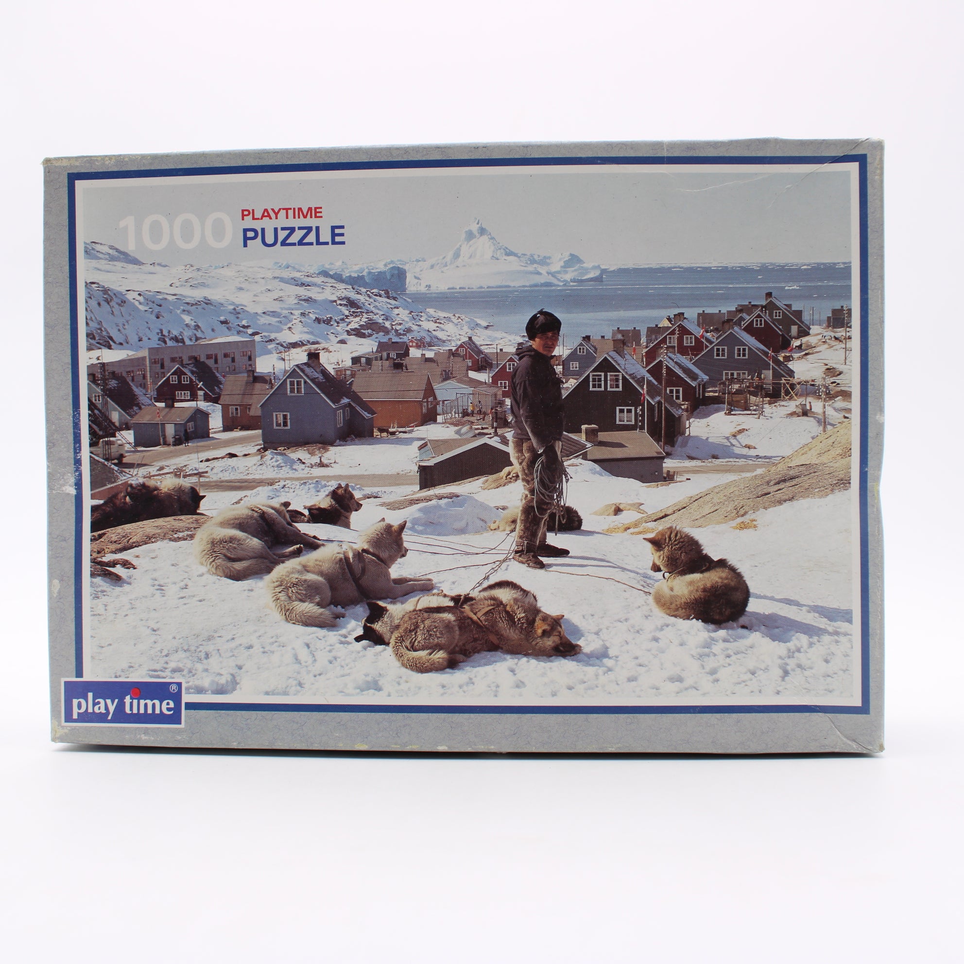 Puzzle - Laponie chiens de traineaux - 1000 pièces