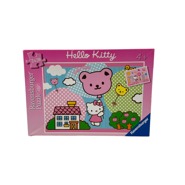 Puzzle - Hello Kitty s'envole - 2x20 pièces- Édition 2011