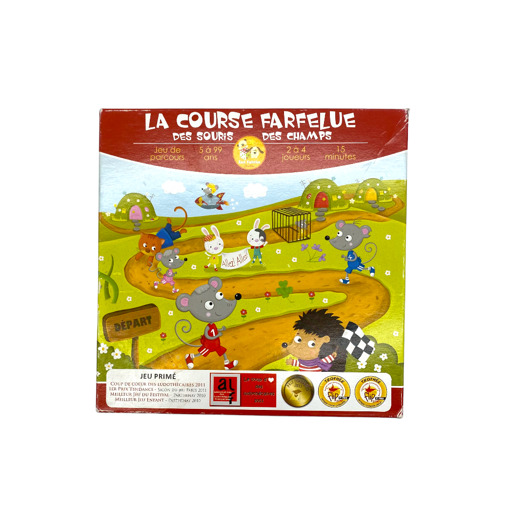 La course farfelue des souris des champs