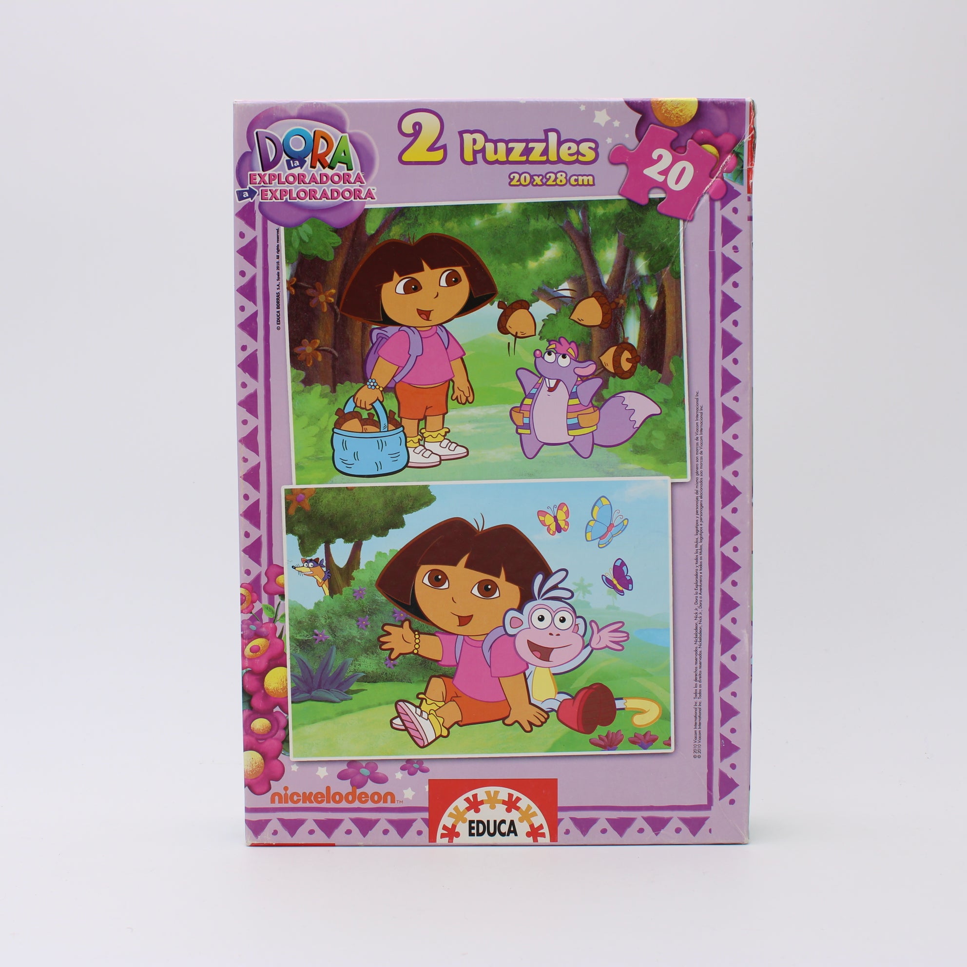 Puzzle - Dora  - 2x20 pièces