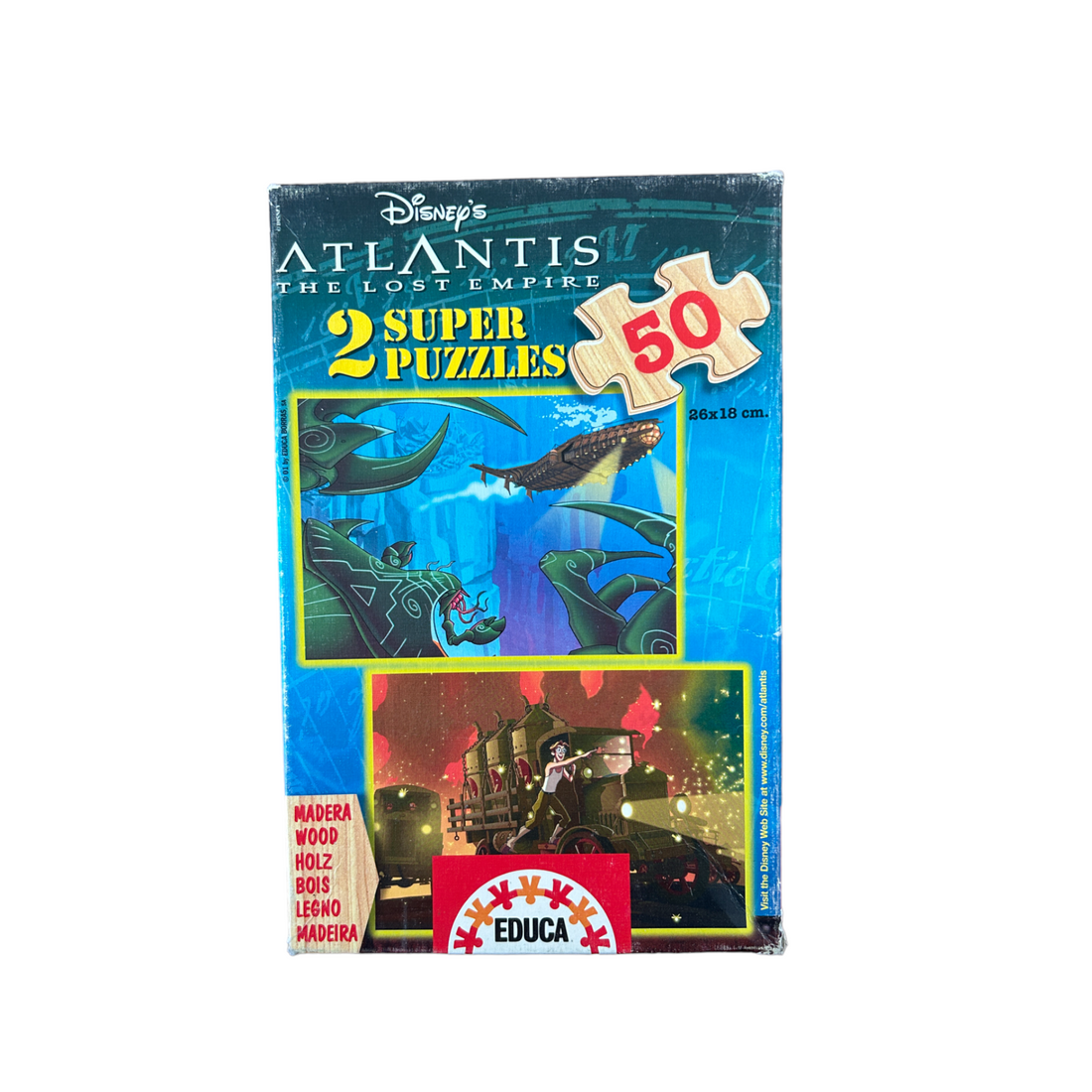 Puzzle Disney - Atlantis the lost empire - 2x50 pièces