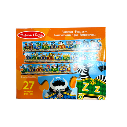 Jeu d occasion reconditionne Puzzle de sol Alphabet express Melissa Doug Yoti Boutique