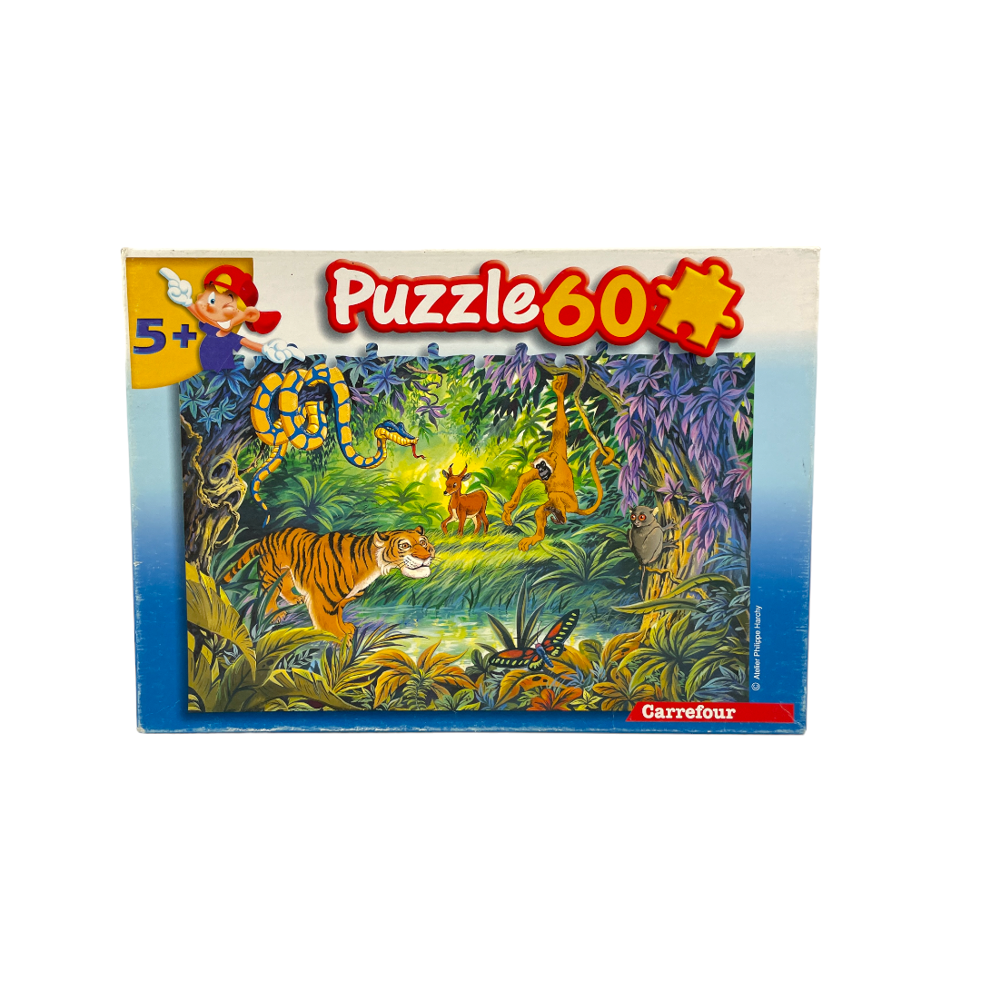 Puzzle - La jungle - 60 pièces