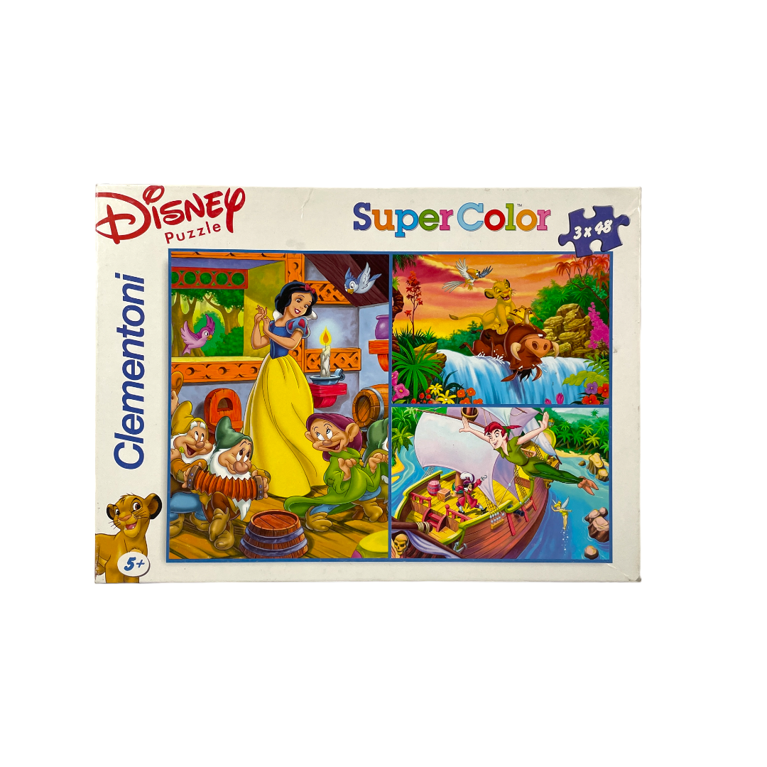 Puzzle - Disney - 3x48 pièces