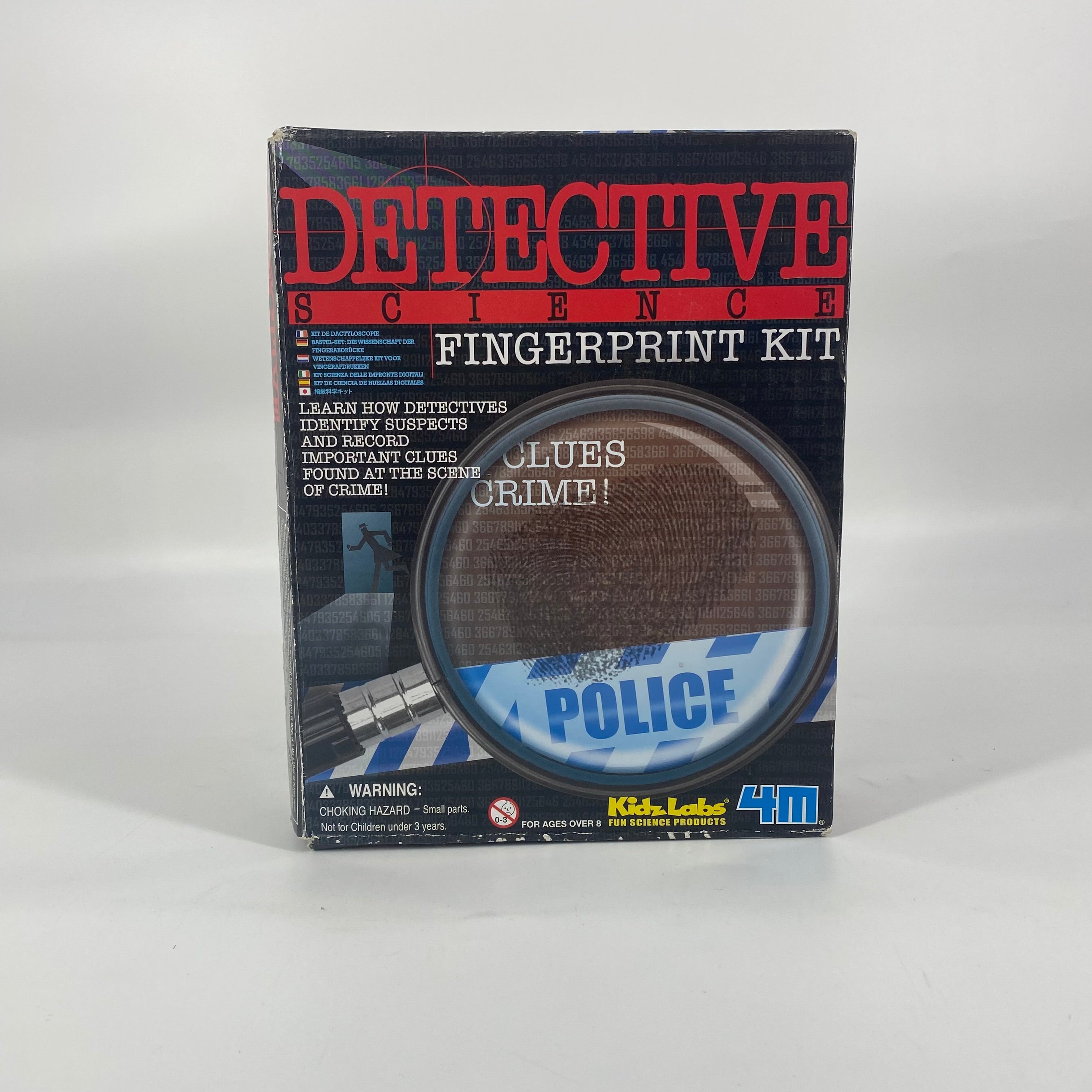 Kidz Labs - Detective Science - Fingerprint kit - Kit de dactyloscopie