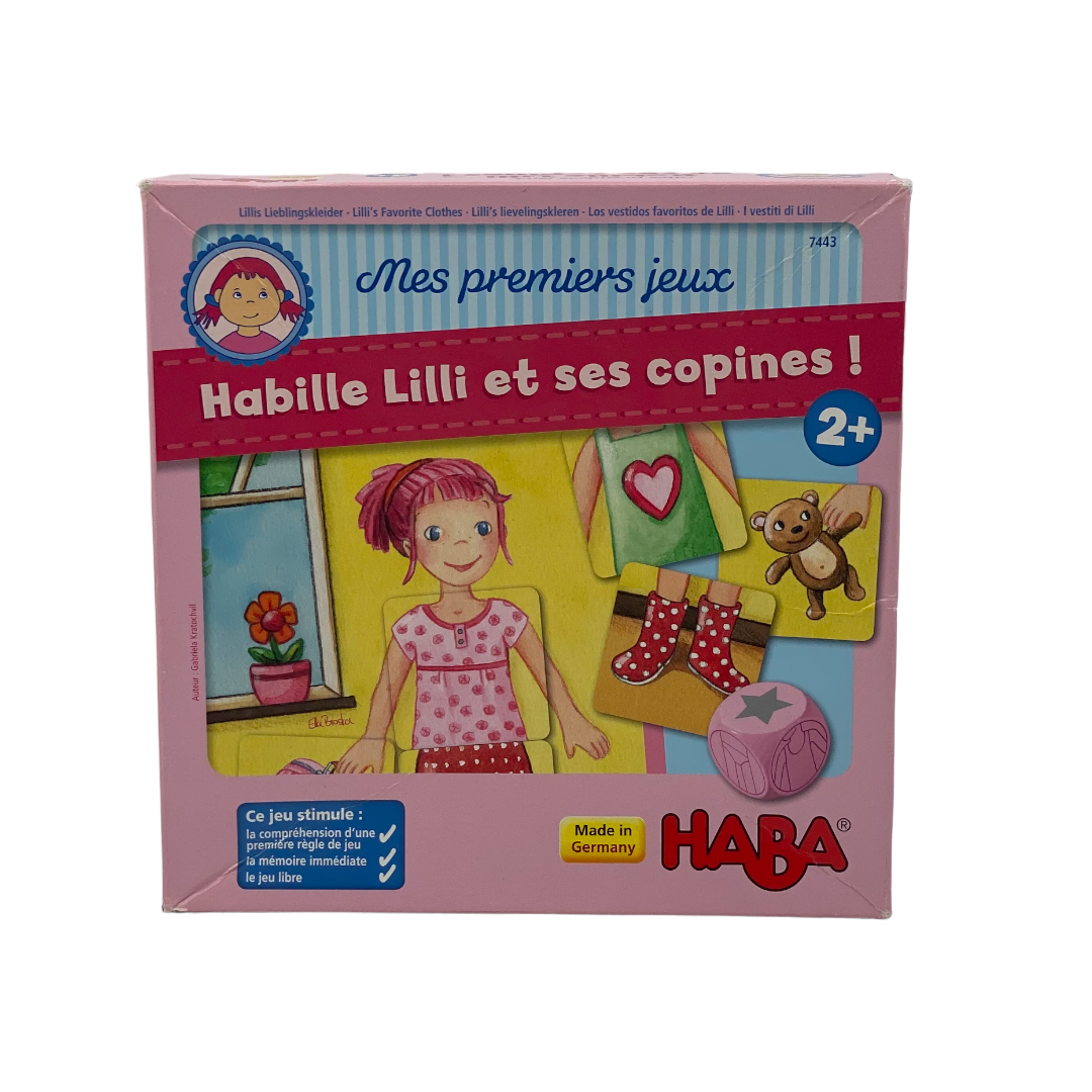 Mes premiers jeux - Habille Lilli et ses copines !- Édition 2013
