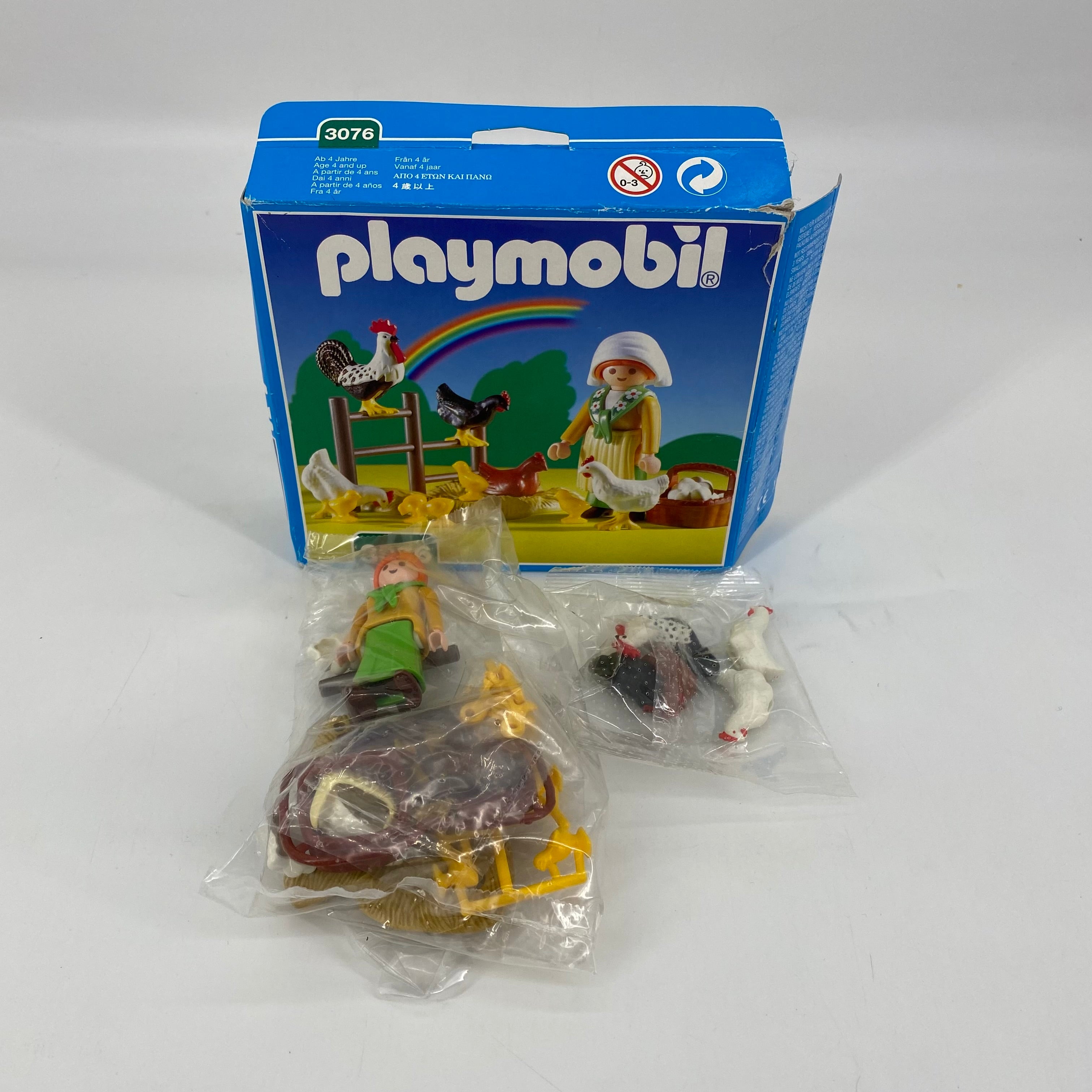 Playmobil - La fermière et ses animaux - 3076