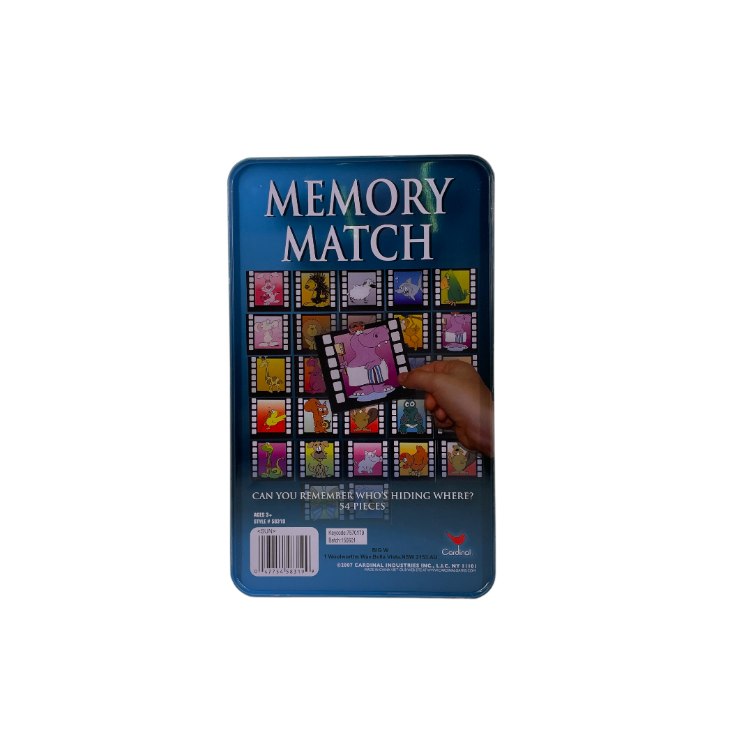 Memory match- Édition 2007