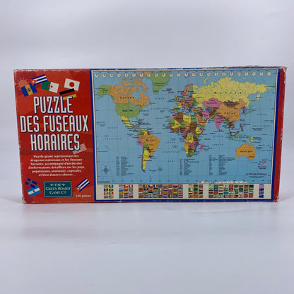 Puzzle - Fuseaux horaires - 140 pièces- Édition 2001