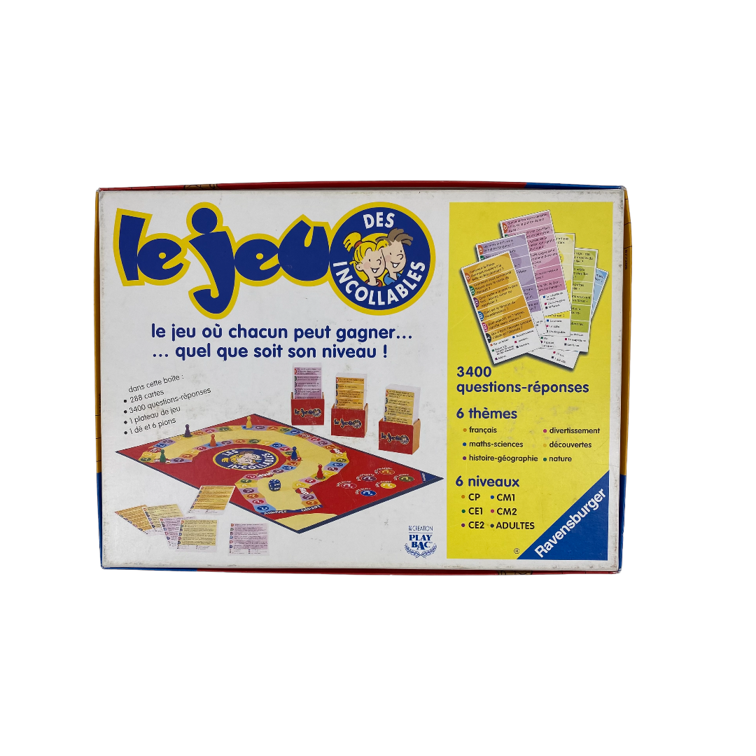 Les incollables - Le jeu- Édition 2003