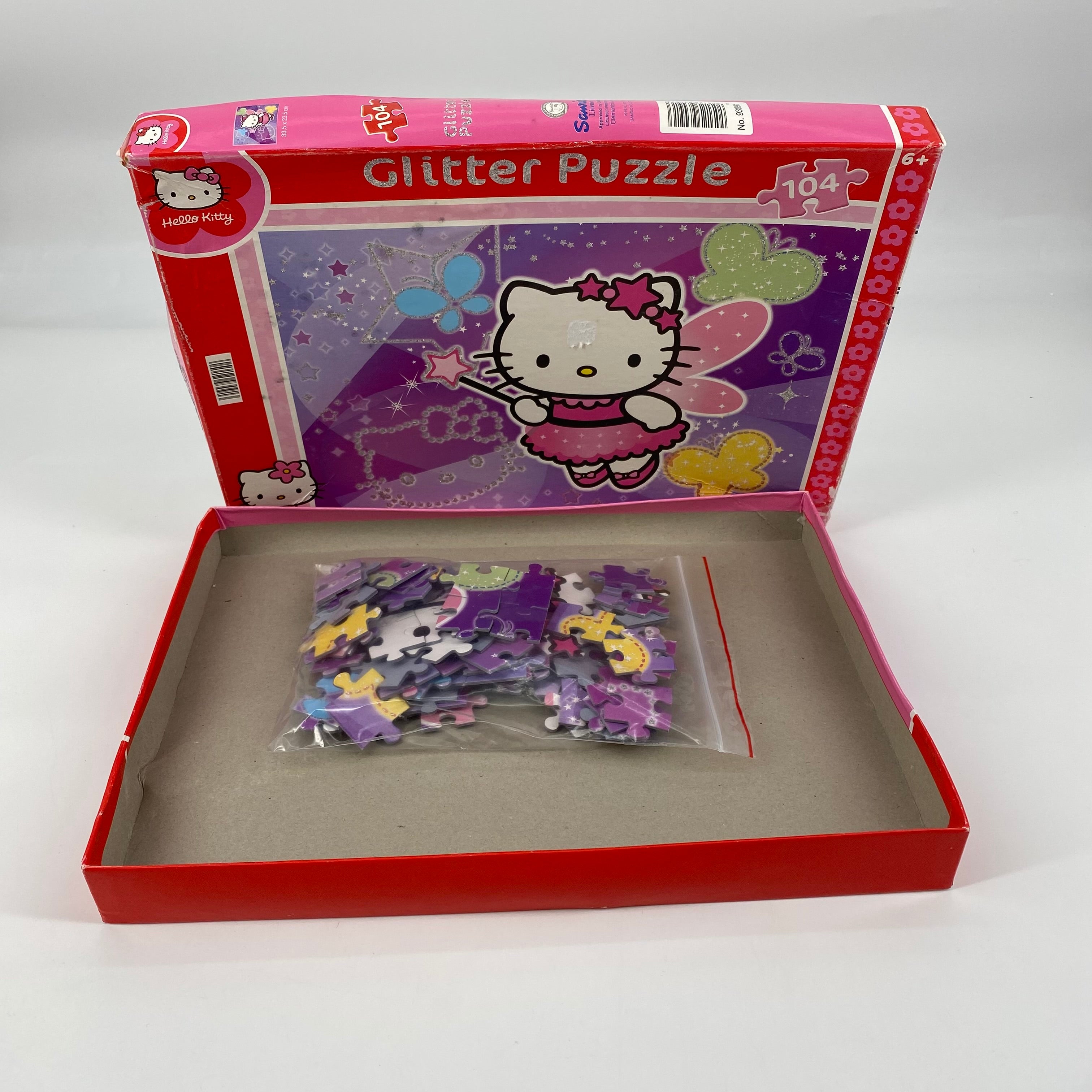 Glitter puzzle - Hello Kitty - 104 pièces