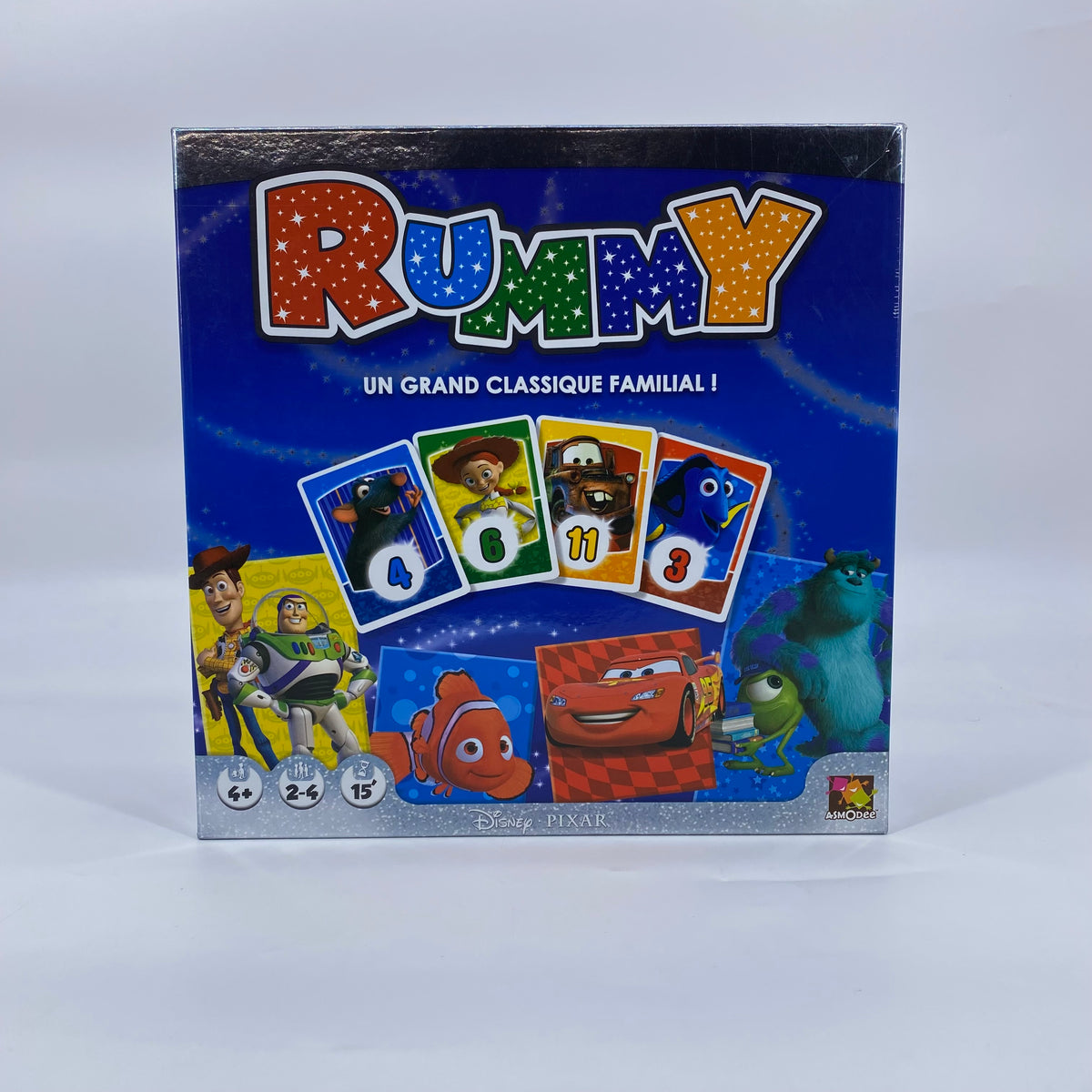 Disney Rummy Character Jeu d'occasion reconditionné : Rummy Disney - Asmodee – Yoti Boutique