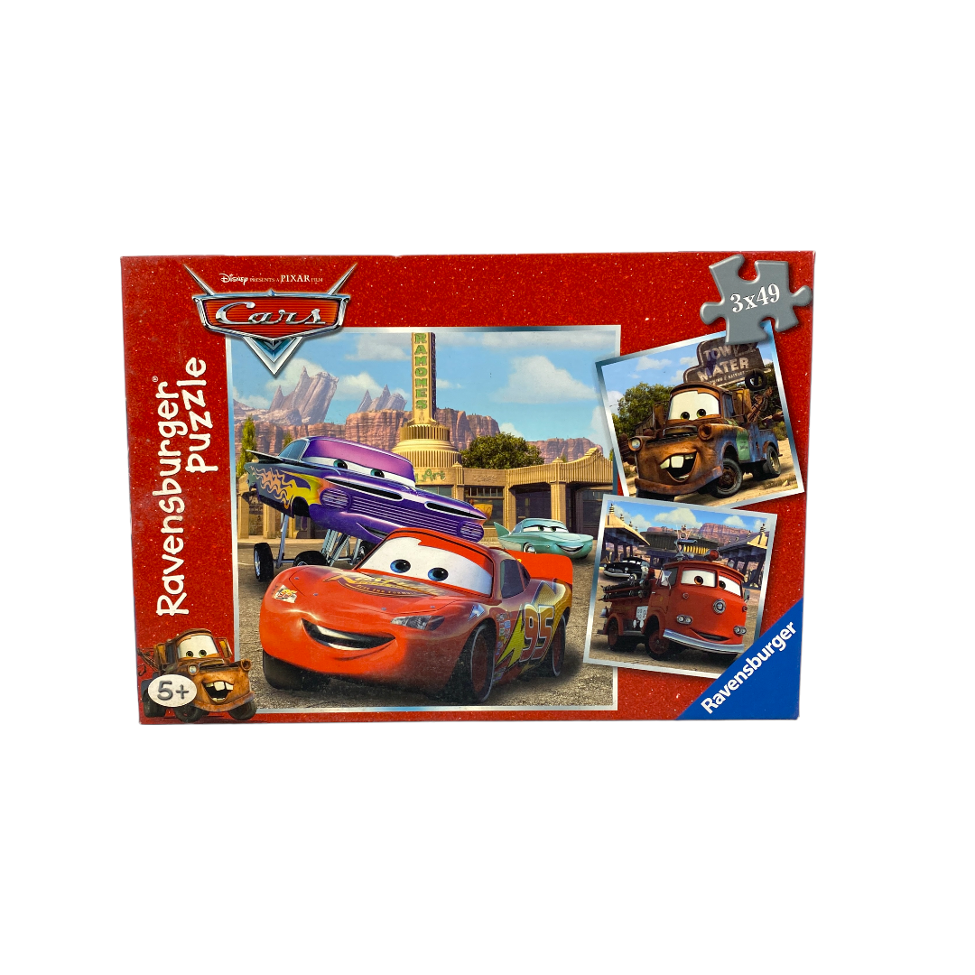 Puzzle - Cars - 3x49 pièces
