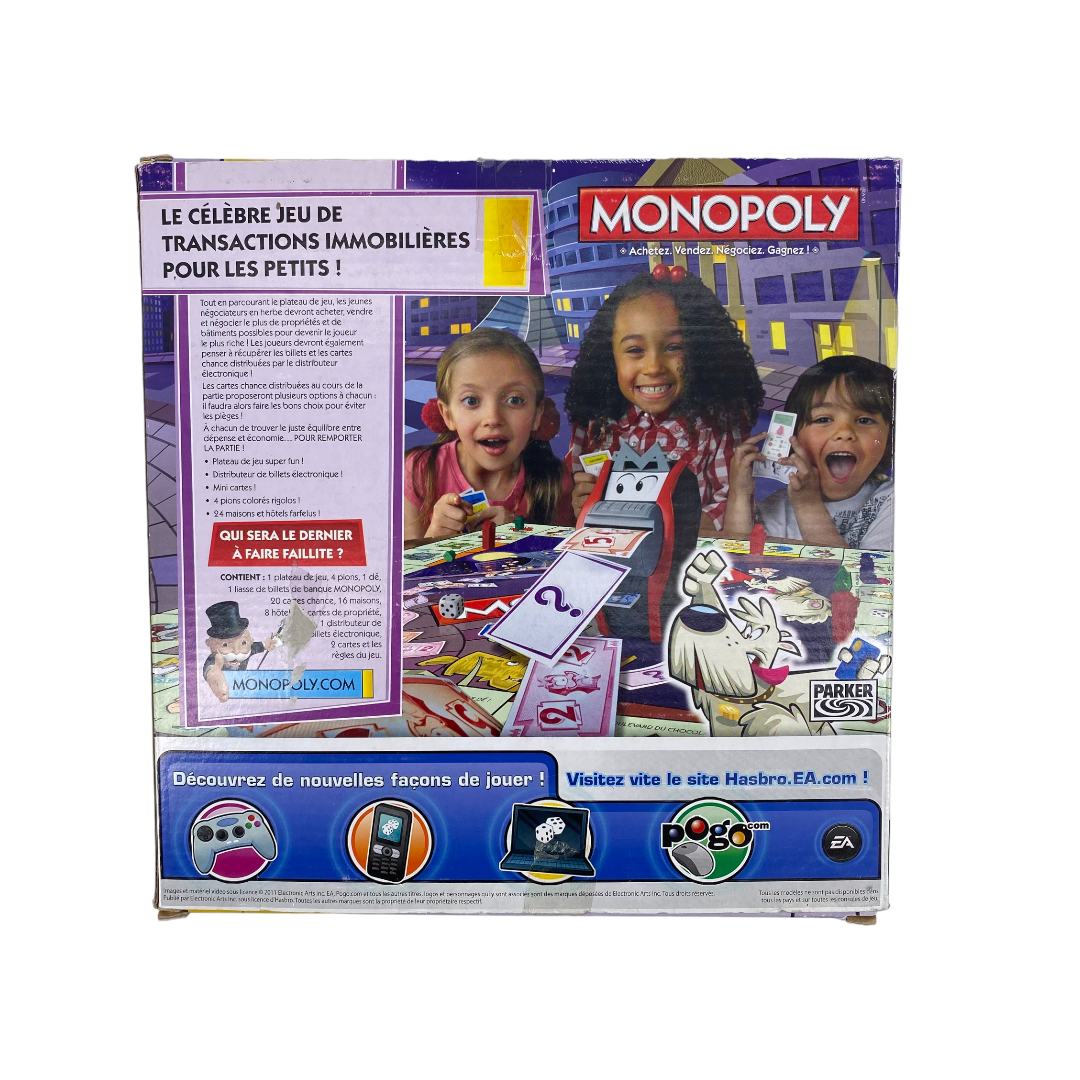 Monopoly junior électronique- Édition 2009