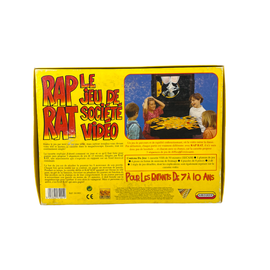 Rap Rat - Le jeu de société vidéo- Édition 1992