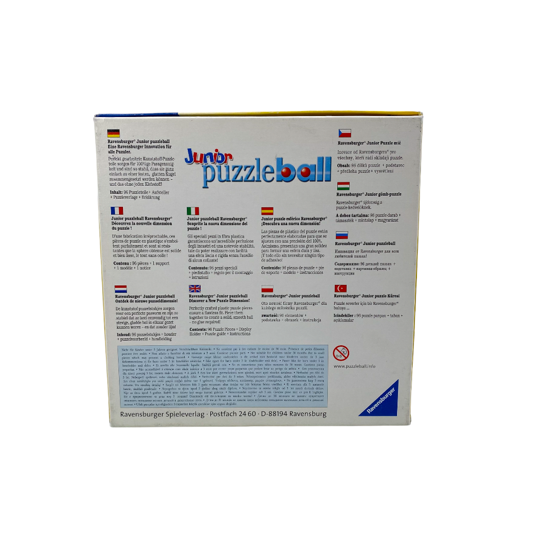 Puzzle ball junior - Dinosaures - 96 pièces- Édition 2005