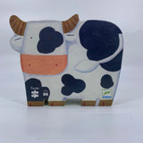 Puzzle - Les vaches à la ferme - 24 pièces