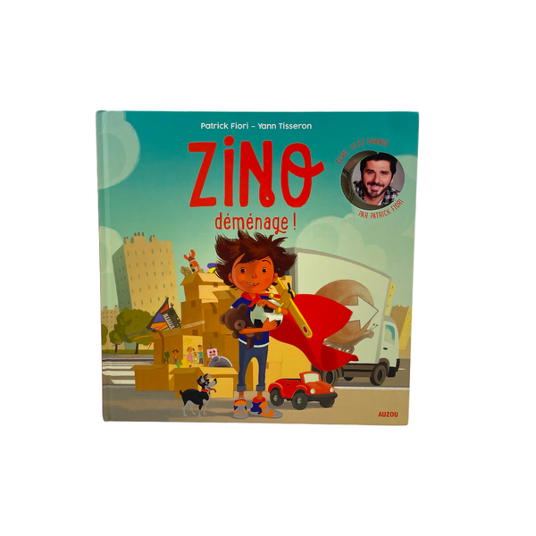L'histoire lue - Zino déménage ! - Livre CD- Édition 2020