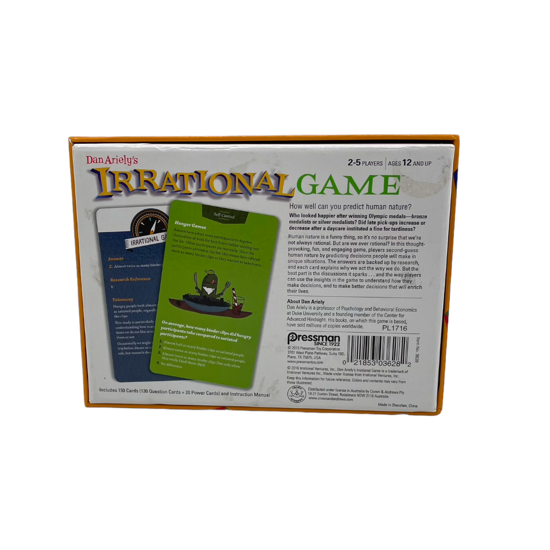 Irrational Game- Édition 2016