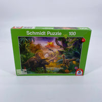 Puzzle - Les dinosaures - 100 pièces