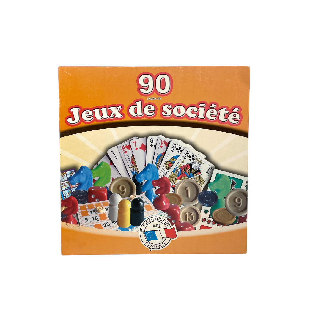 90 jeux de société- Édition -1