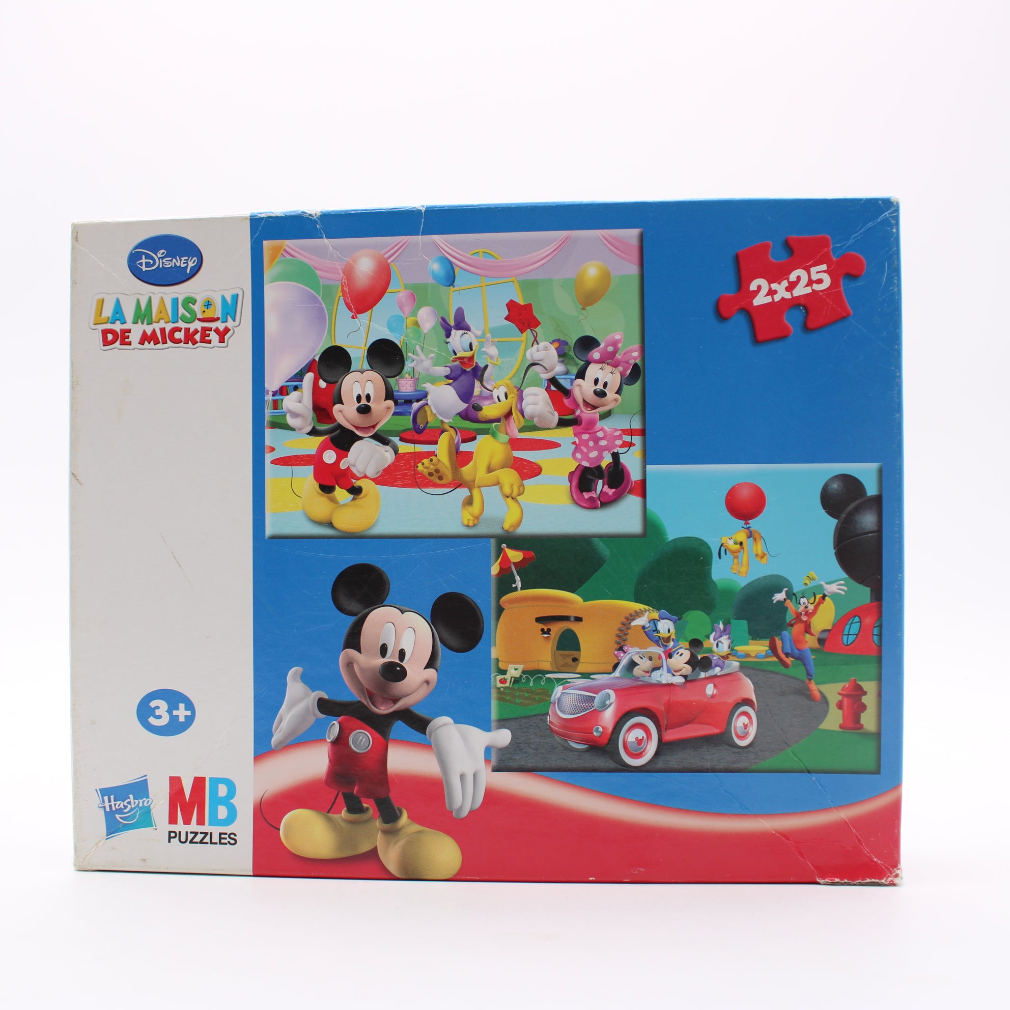 Puzzle Disney - La maison de Mickey - 2x25 pièces- Édition 2010