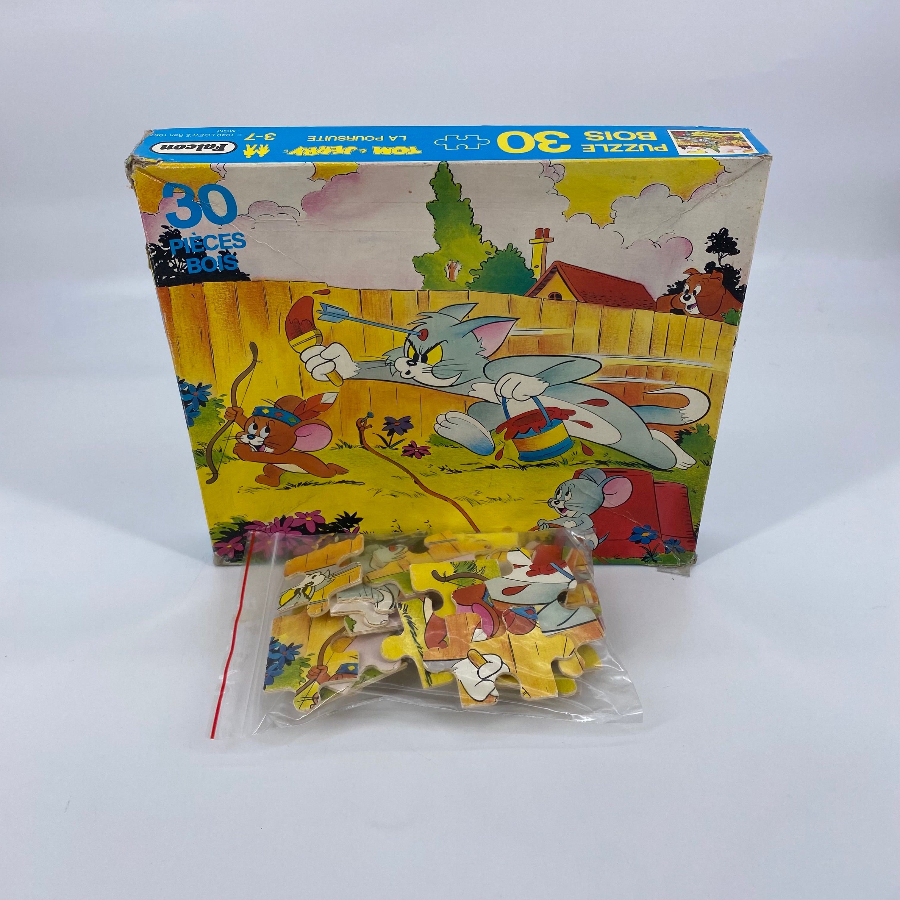 Puzzle - Tom et Jerry la poursuite - 30 pièces