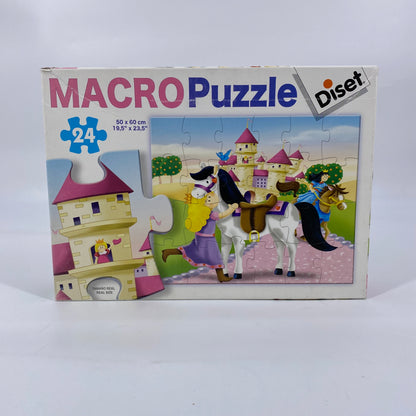 Macro puzzle - Princesse et château - 24 pièces- Édition 2010