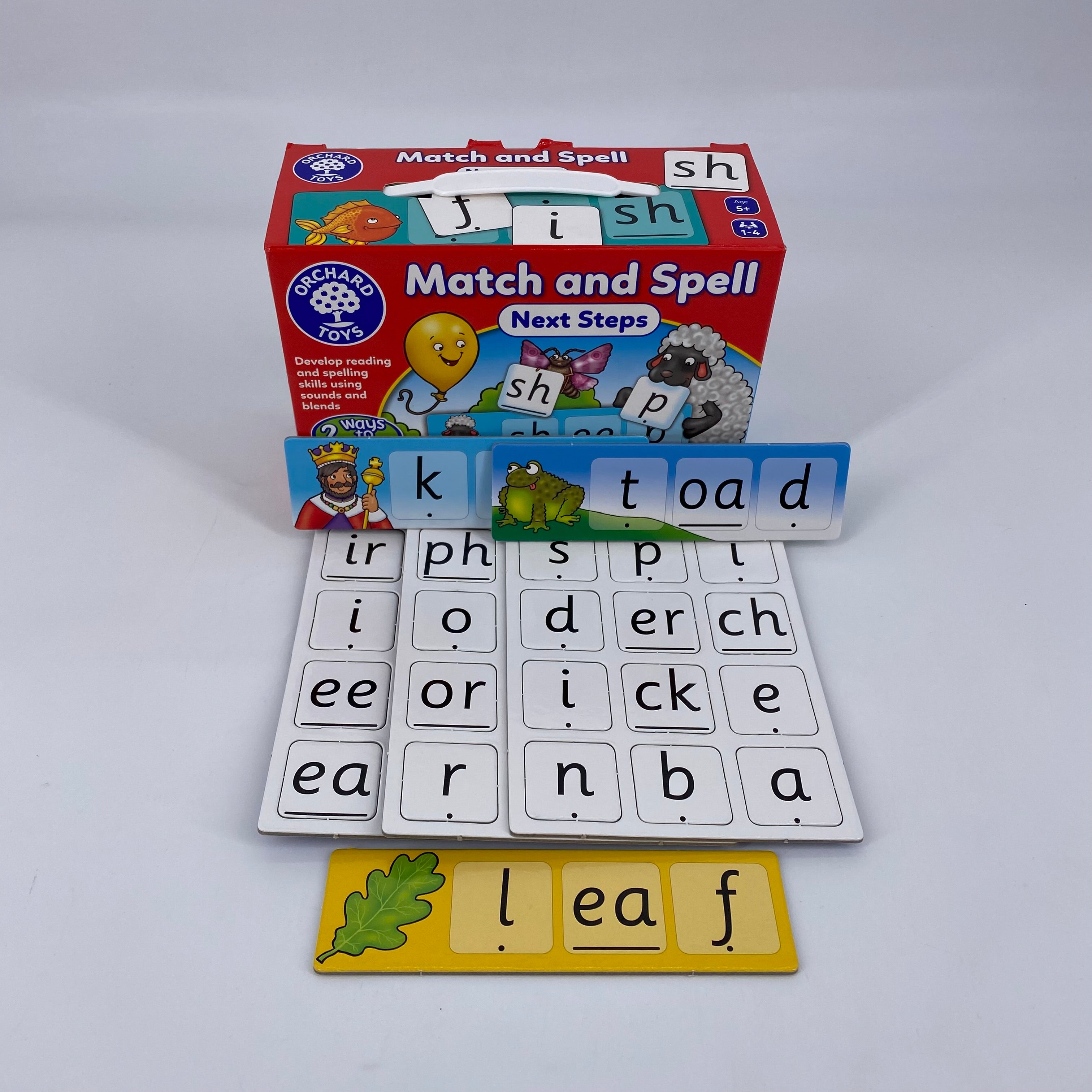 Match and spell - Next steps