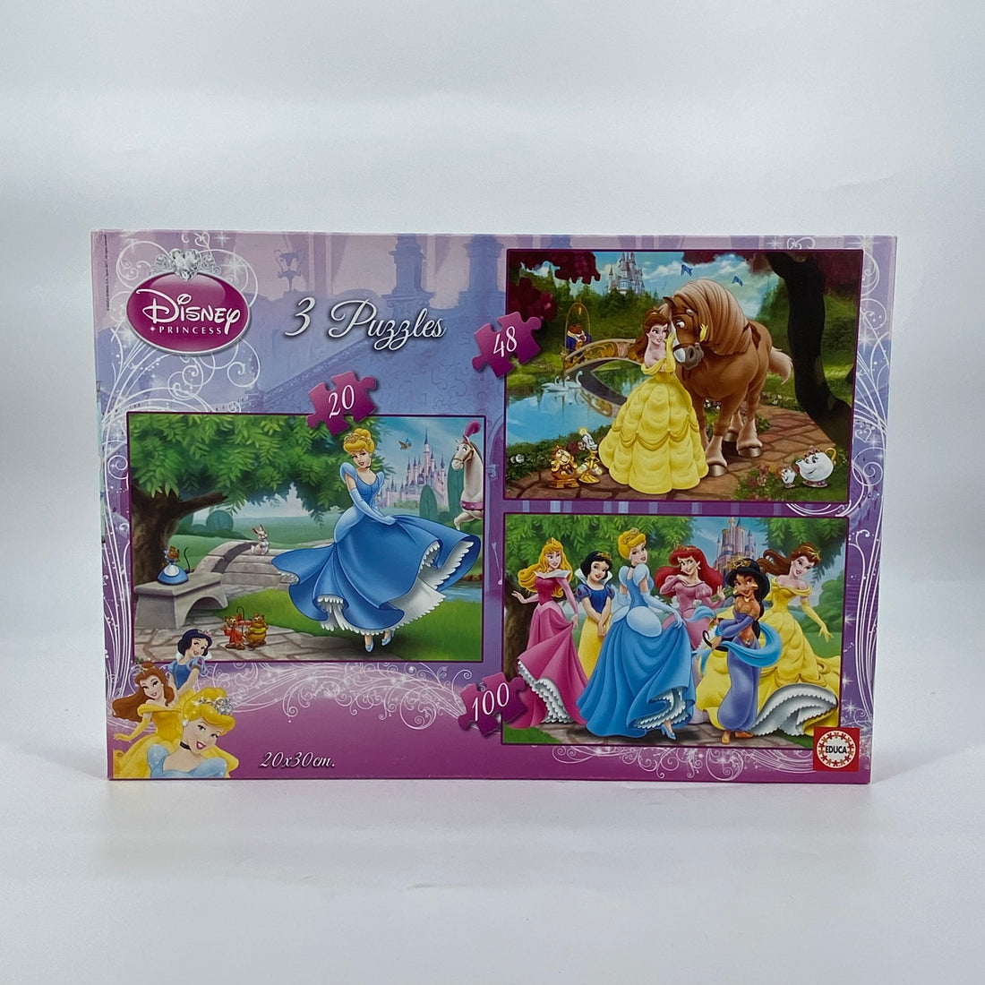 3 Puzzles évolutifs Disney - Princesses