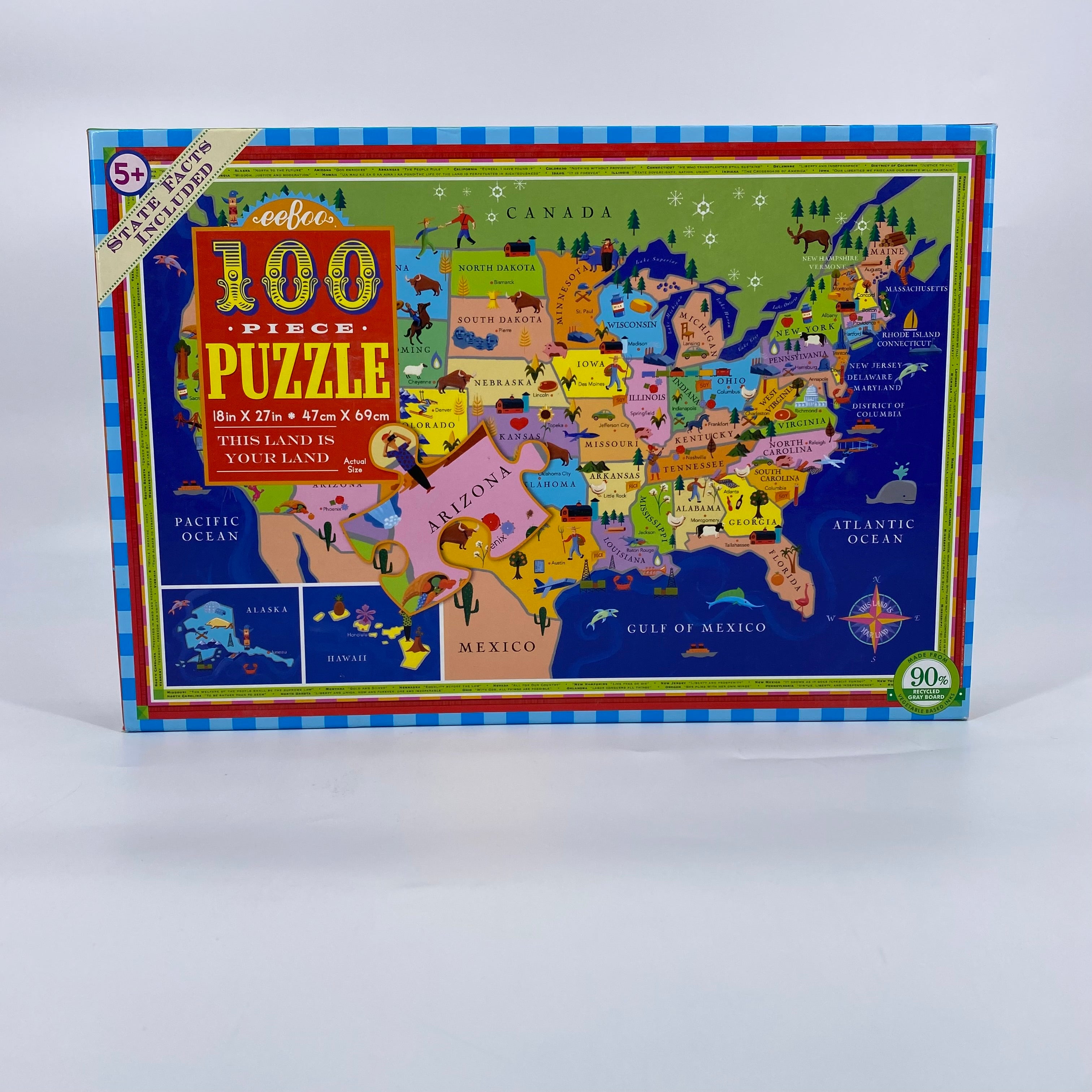 Puzzle - This land is your land - 100 pièces- Édition 2015