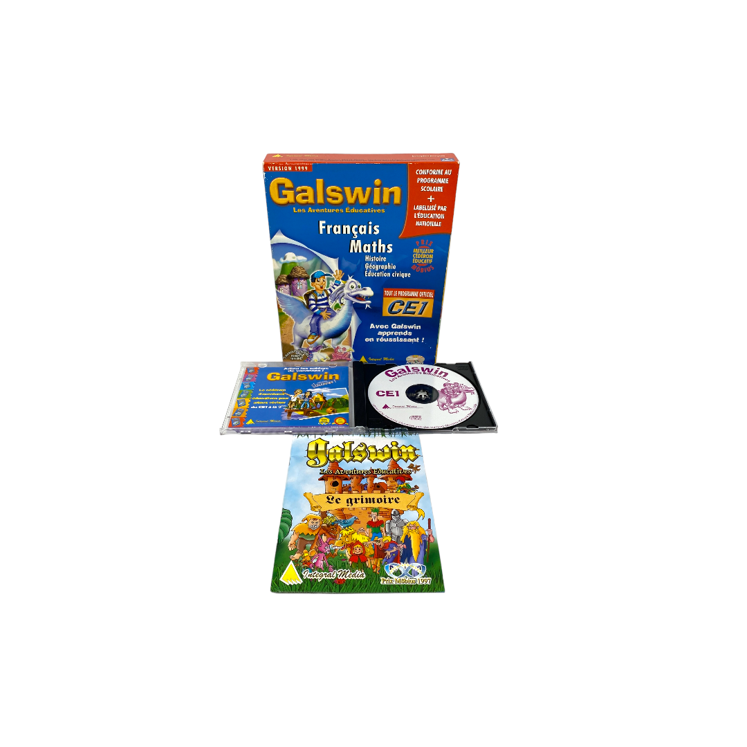 CD-ROM - Galswin - Les aventures éducatives- Édition 1999