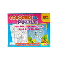 Coloriages et puzzles - Haz del aprendizaje una diversion- Édition 2014