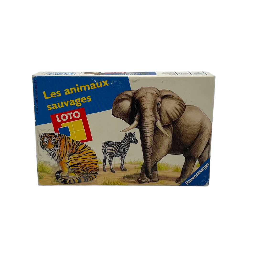 Loto les animaux sauvages