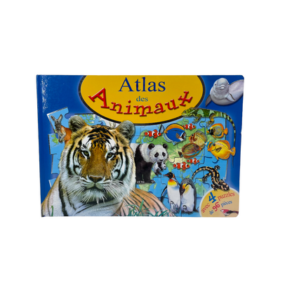 Atlas des Animaux - Livre puzzle- Édition 2009