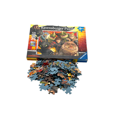 Puzzle - Dragons - 200 pièces- Édition 2015