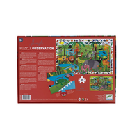 Puzzle observation - La jungle - 35 pièces