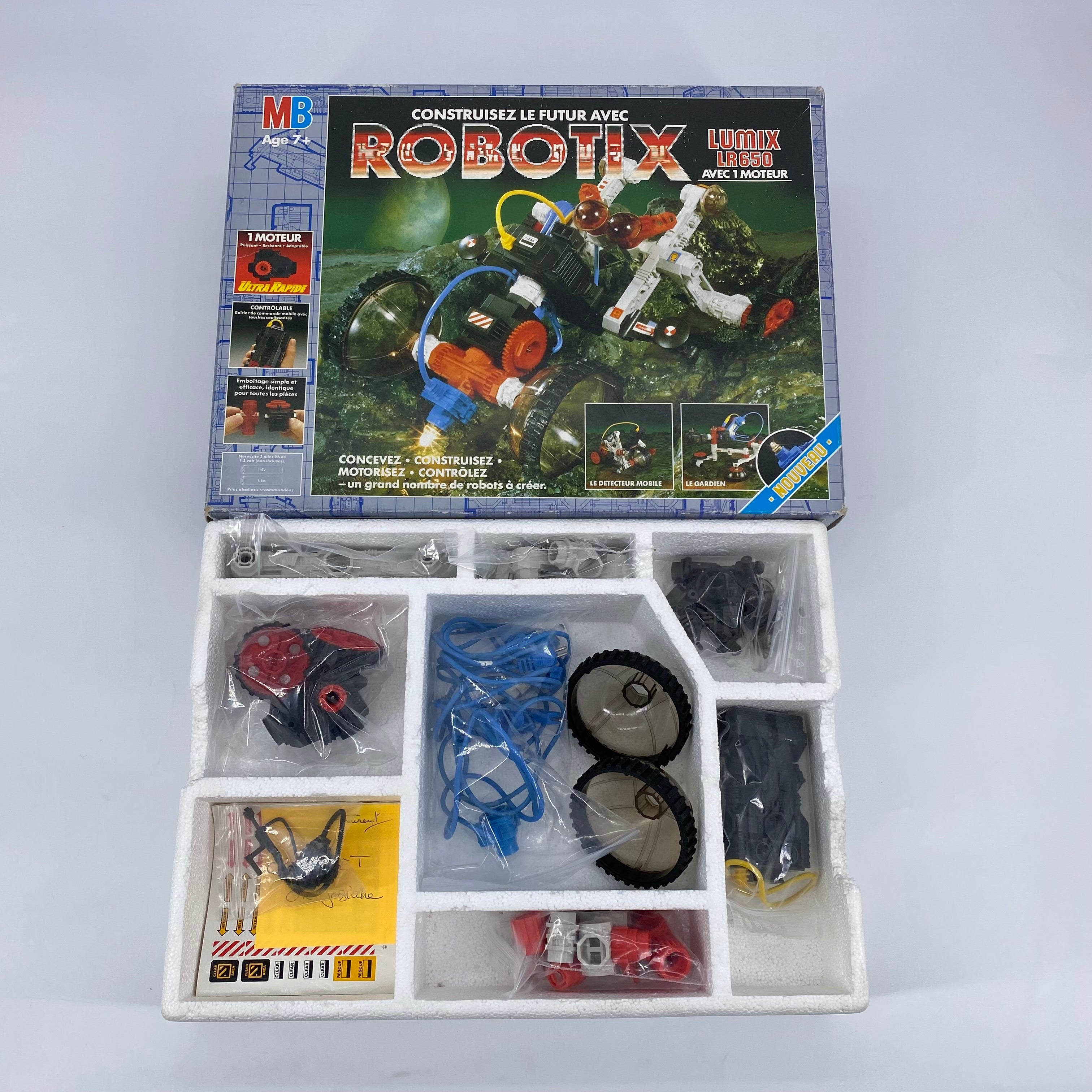Construisez le futur avec Robotix- Édition 1988